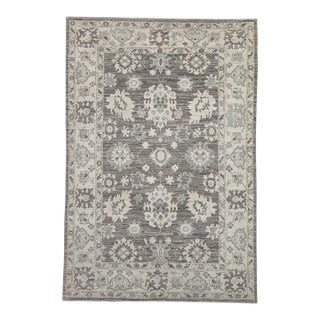 Oushak Rug 5'7" x 8'3" For Sale