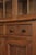 Antique 19th Century Oak Buffet Bookcase with Glass For Sale - Image 11 of 15