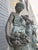 English Late 20th Century Set of Four “The Four Seasons” Monumental Bronze Garden Statues For Sale - Image 3 of 12