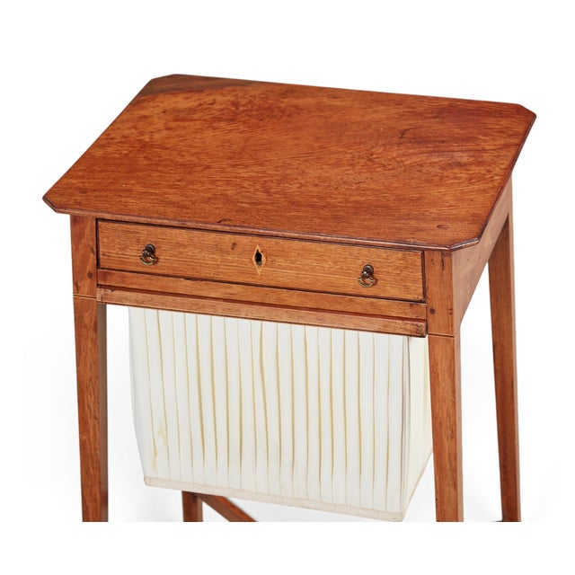 Antique George III Mahogany Sewing Table