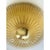Contemporary Venetian Lens Amber Graniglia Murano Glass Flush Mount by Simoeng for Simoeng For Sale - Image 3 of 8