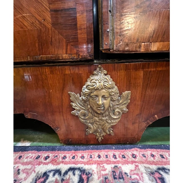 19th Century Louis XVI Style Walnut Bibliotheque For Sale - Image 10 of 10