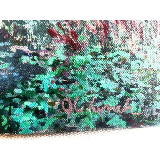 Impressionist Late 20th Century Impressionist Landscape: "Lush Brook" by j.c. Lynch For Sale - Image 3 of 13