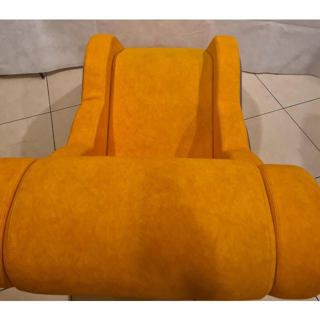 Relax Lounge Chair in Imitation Leather, 1990s For Sale - Image 10 of 15