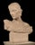 S. Bonome, Art Deco Sculpture Bust of a Woman, Stoneware For Sale - Image 4 of 7
