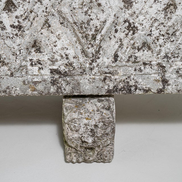 1970s Brutalist Concrete Planter, Antique, France, Circa 1970 For Sale - Image 5 of 10