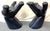 Vintage Mid Century Modern Retro Upturned Palm Hand Chairs- A Pair For Sale - Image 14 of 17
