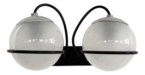 Vintage Model 237/2 Double Wall Light by Gino Sarfatti for Arteluce, 1960s
