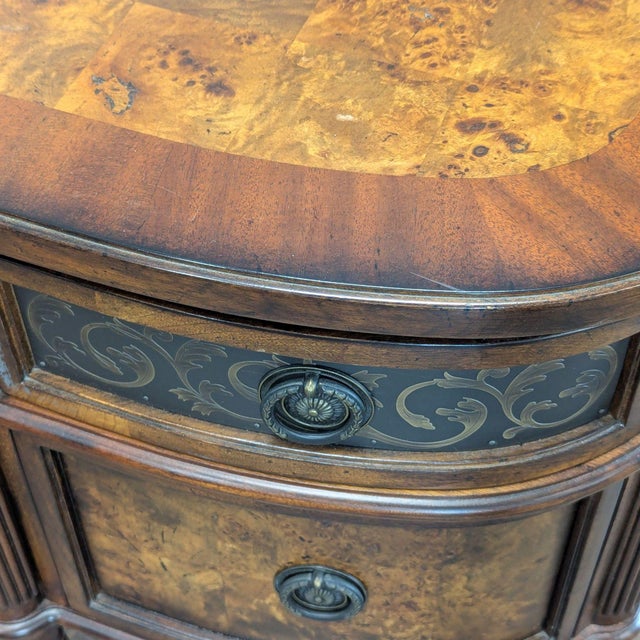 Sideboard With Decorative Veneers and Metal Embellishments For Sale - Image 9 of 13