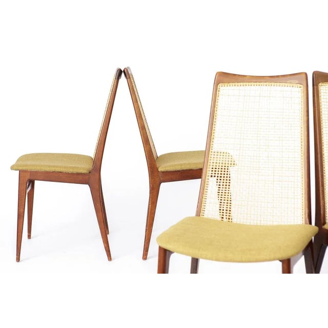 Beige Dining Chairs by Wilhelm Benze Gmbh, Germany, 1960s, Set of 4 For Sale - Image 8 of 9