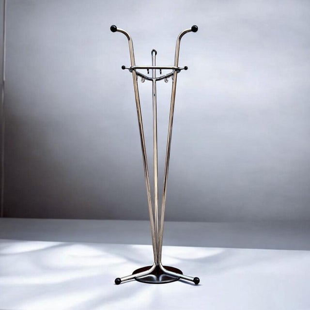 Mid-Century Bauhaus Tubax Coat Rack, Belgium 1950s For Sale - Image 10 of 10