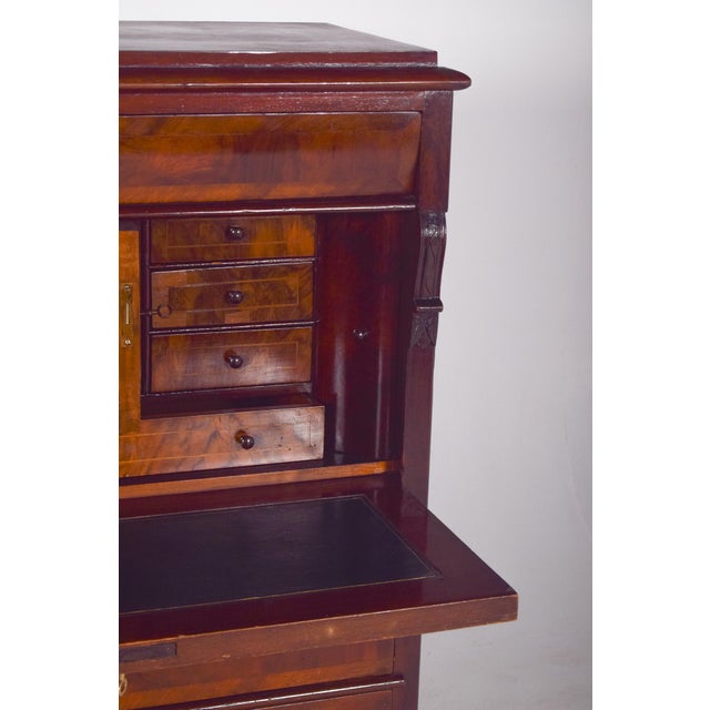 Antique Abattant Cabinet with Large Drawers, 1890s For Sale - Image 14 of 18