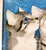 Peter Robinson Original Pastel & Gouache Painting – Two Gray Tabby Cats Charming original artwork by UK-based graphic...