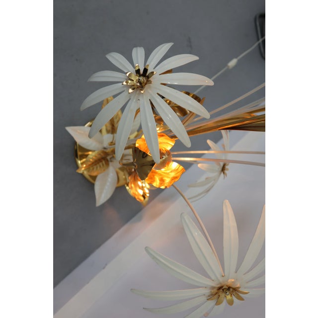 Vintage Hollywood Regency Style Floor Lamp by Hans Kögl, 1970s For Sale - Image 4 of 16