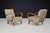 Sculptural Bentwood Lounge Armchairs by Jindřich Halabala, Czechoslovakia, 1940s, Set of 2 For Sale - Image 4 of 17