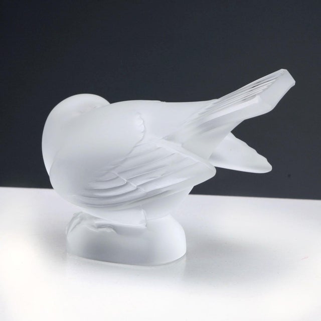 Satin Crystal Bird from Lalique For Sale - Image 6 of 9