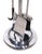 Metal Vintage Lucite and Chrome Fireplace Tool Set For Sale - Image 7 of 9
