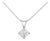 Alexander Beverly Hills Egl 1.01ct Diamond Solitaire Necklace White Gold For Sale