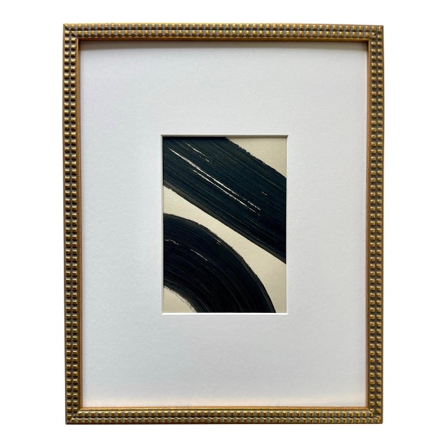 2025 "Lo Sappiamo" Contemporary Abstract Painting on Paper by Artist r.k. Red For Sale