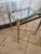 Mid 20th Century Brass and Glass Side Table For Sale - Image 11 of 12