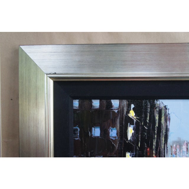 Elena Bond Forever New York Impressionist Cityscape Street Scene Giclee 42" For Sale - Image 9 of 13