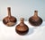 Studio Ceramic Art Bottle-Shaped Vases by Ika Schilbock, Germany, 1970s, Set of 3 For Sale - Image 11 of 11
