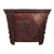 Antique Tibetan Floral Polychromed & Carved Rosewood Tea Cabinet C1890 For Sale - Image 14 of 15