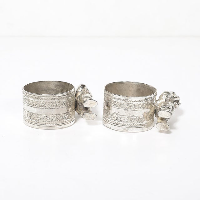 Pair of Victorian Silver-Plated 'Eton Boy' Napkin Holders For Sale - Image 12 of 12