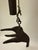 Bronze Mid-Century Modern Patinated Bronze Wind Chimes in the Style of Walter Lamb - 27" For Sale - Image 8 of 15