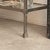 Vintage Italian Bookcase in Satin Metal and Glass, 1970s For Sale - Image 10 of 12