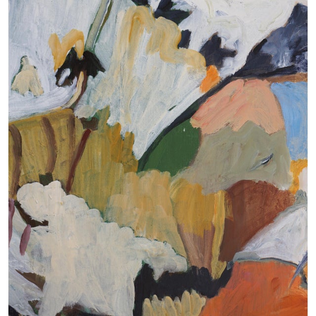Laurie MacMillan "Spring Forward" Abstract Acrylic Painting by Laurie MacMillan, Framed For Sale - Image 4 of 6
