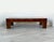 A distinctive 1950s low coffee table, polished and made entirely of elm burl. dimensions: h 30.5 x d 59 x w 120 cm period:...