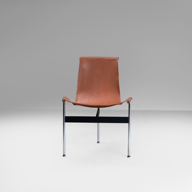 T-Chair by Katavolos, Kelley and Littell for Icf De Padua, 1960s, Set of 4 For Sale - Image 4 of 14