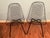 Herman Miller 1960s Pair of Eames Chairs, Metal Wire Mesh, Herman Miller, Bikini Pads, 2 Chairs Included For Sale - Image 4 of 5