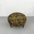 Metal Vintage Tiger Print Tufted Ottoman For Sale - Image 7 of 7