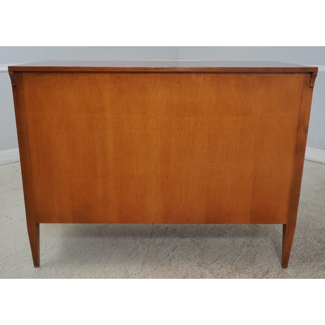 Baker Italian Neoclassical Style Inlaid Commode Chest For Sale - Image 11 of 12