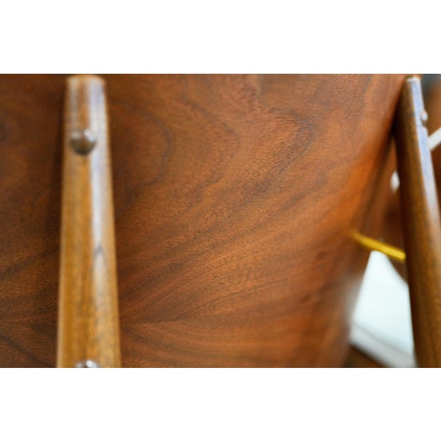 Seymour James Wiener Seymour James Wiener for Kodawood Clam Shell Chairs Set – Rocker + 2 Lounge MCM 50's For Sale - Image 4 of 16