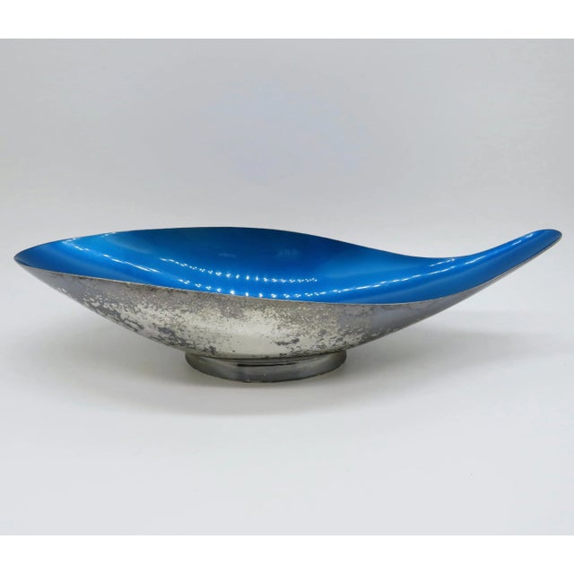 Mid-Century Modern Reed & Barton Color Glaze Bowl For Sale - Image 3 of 8