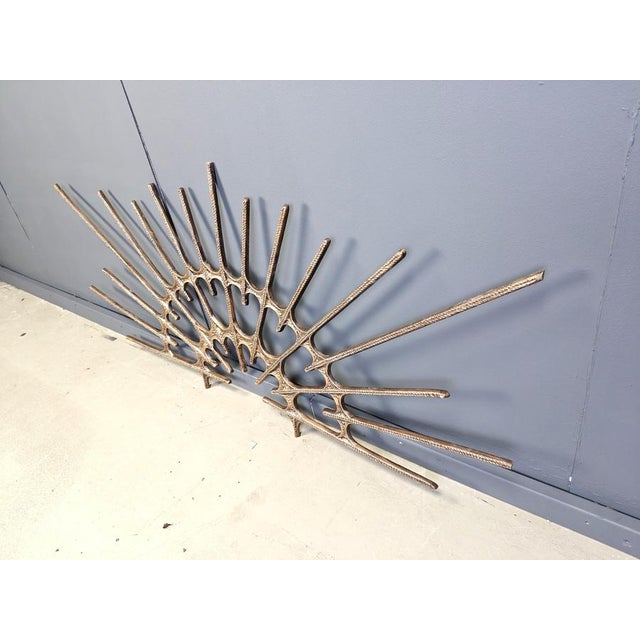 Large Burtalist Wall Sculpture, 1970s For Sale - Image 4 of 11