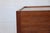Mid-Century Modern Walnut Coffee Table With Leather Magazine Holder & Brass Casters, C. 1960s For Sale - Image 4 of 18