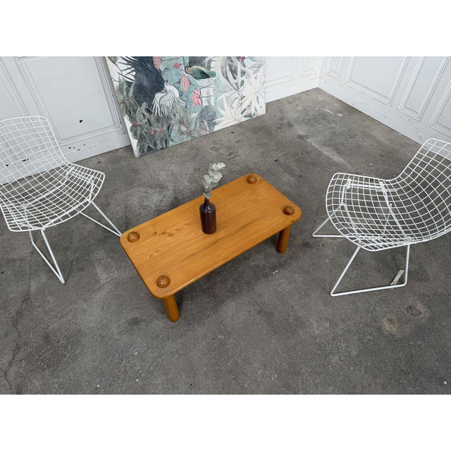 Pine Coffee Table, 1970s For Sale - Image 3 of 9