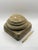 1950s Antique Hand-Carved Stone Column Base Plinth C. 1850 Primitive Architectural Fragment For Sale - Image 5 of 7