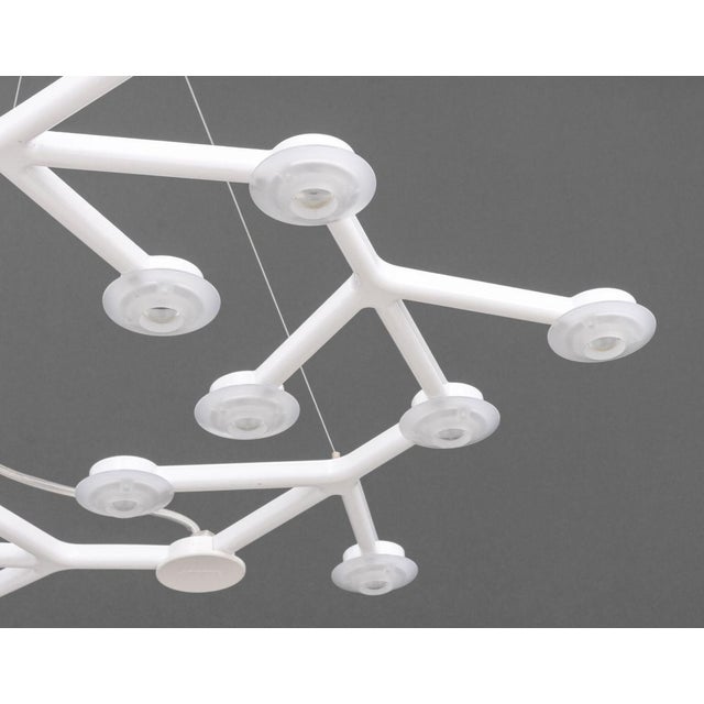 Contemporary De Lucchi X Artemide Led Net Circle Ceiling Light For Sale - Image 3 of 6