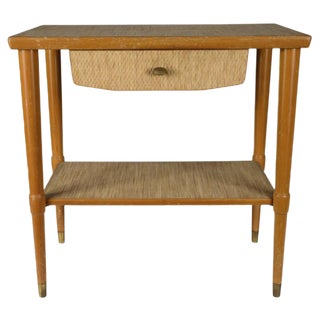 Shelf Table with Drawer, Italy, 1960s For Sale