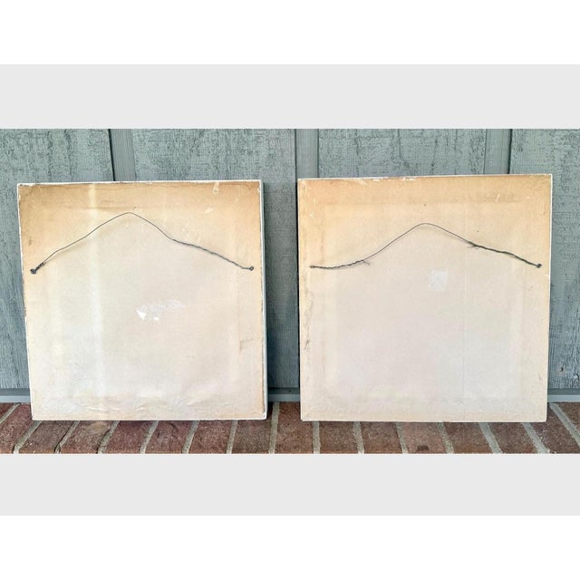 Antique Framed Botanical Grape Prints – Set of 2 – Green & Purple Grapes – Behind Glass For Sale - Image 9 of 9