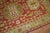 Khotan Bright Red Green Yellow Antique 20th Century Wool Handmade Oriental Rug - 5'3" x 8'4" For Sale - Image 4 of 6