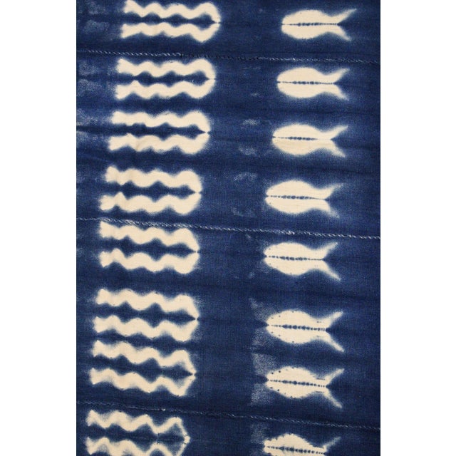 Indigo Cloth 140 X 115cm - 21.2 For Sale - Image 4 of 5