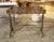 Pair of Antique Cast Iron and Carrara Marble Top Tables From Italy, Circa 1900 For Sale - Image 12 of 12