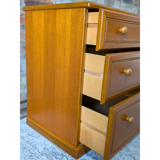 Mid-Century Teak Albany Chests of Drawers from Stag, 1980s, Set of 2 For Sale - Image 10 of 12