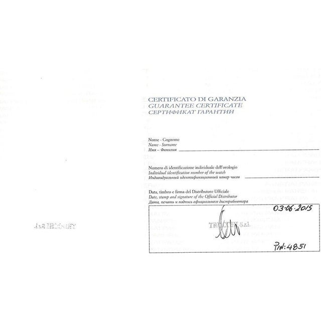 Contemporary Panerai Luminor Marina Automatic Steel Rubber Band For Sale - Image 3 of 11